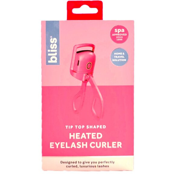 Bliss Heated Eyelash Curler in Hot Pink Rechargeable NIB - Picture 1 of 11